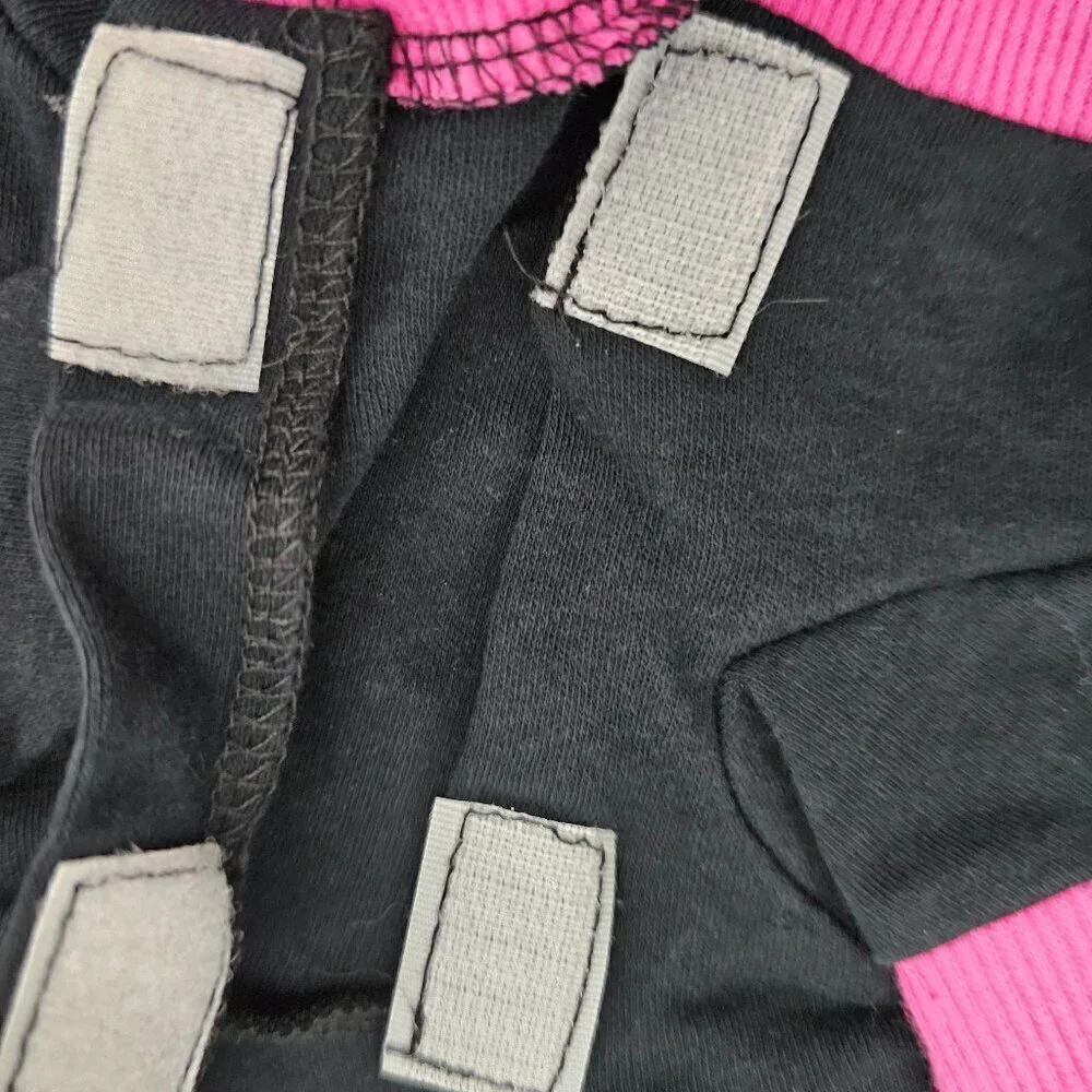 Pet Dog Queen Of The Dog Park Graphic Black And Pink Hooded Sweatshirt Shirt